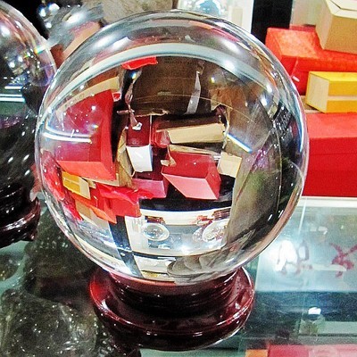 白水晶球 自然能量与工艺美学的完美融合